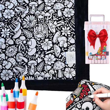 DIY Fargeleggingspledd