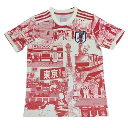 2023/24 Japan Fotballdrakt Herr 22-23 Hem Spesialutgave Samurai Sakura