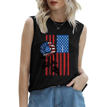 Ärmlös Damblus Vintage Cami