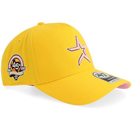 47 Brand - Amarillo adjustable Gorra - Hatstore Exclusive x Houston Astros Yellow Gold A-Frame Adjustable @ Hatstore