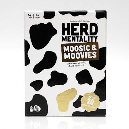 Herd Mentality: Äärimmäisen hauska perhelautapeli | Helppo ja hauska suurille ryhmille, 4–20 pelaajaa | Sisältää 20 ylimääräistä eksklusiivista 