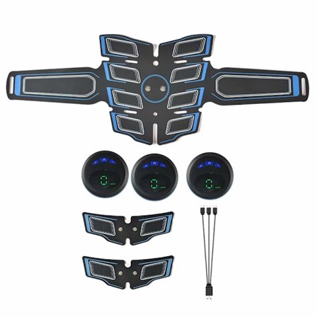 Elektrisk muskeltræner, træningsmaskine til hjemmetræning, til slankning, fedtforbrænding og muskelopbygning