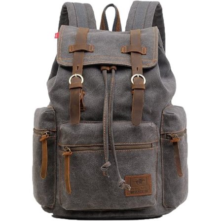 Canvas Ryggsäck 15L Casual Dagryggsäck, 42 cm, 15 liter