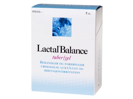 Lactal Balance Vaginal Gel tuber, 7 x 5 ml