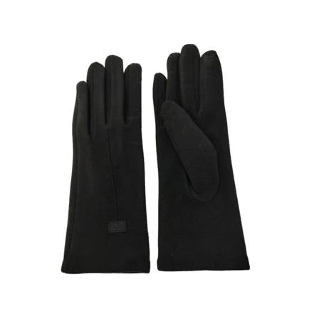 1 Par Damhandskar Varm Sammet Thermal Mitten Vantar Enfärgad