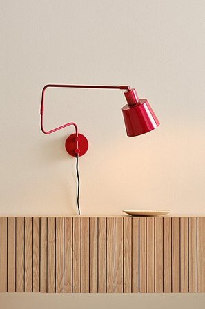 Jotex - STIG lampa ścienna Czerwony - Kup Kinkiety firmy Jotex