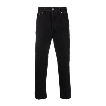 Golden Goose Court straight jeans Sort, Herre, Størrelse: W30
