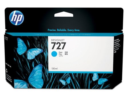 HP Bläckpatron B3P19A 727 Cyan - Lyreco - Toner och bläck - Bläckpatroner - Bläckpatroner HP