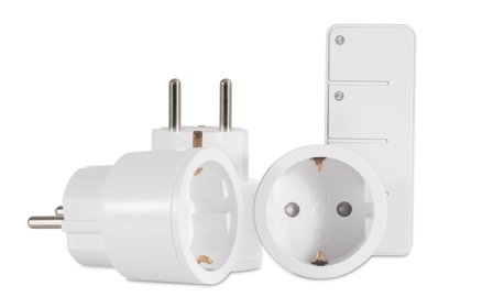 Nexa System Nexa MYCR-2/SET Mottaker med fjernkontroll, plug-in, Strømbrytere & vegguttak