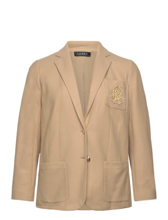 Lauren Women Bullion Jacquard Blazer - Beige - 50-52