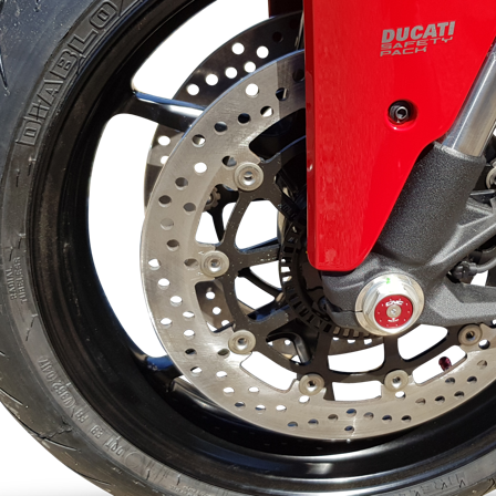 Tapa Horquilla CNC Racing Delantera Lateral Izquierda - Ducati Hypermotard 821 SP 2013-2015