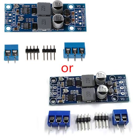 30W DC-DC Nedtransformator Dubbel Strömförsörjningsmodul Justerbar Spänningsomvandlingskort