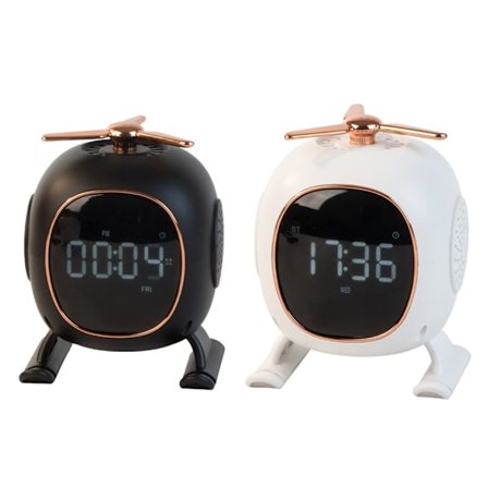 Bluetooth Högtalare / Speaker med Aromaterapi & LED-Nattljus – Väckarklocka