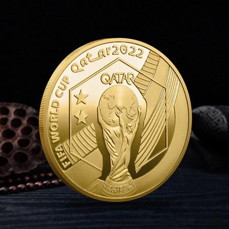 1st World Cup Jubileumsmynt Tredimensionellt Präglat Med