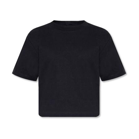 Helmut Lang T-shirt with logo Sort, Dame T-shirts