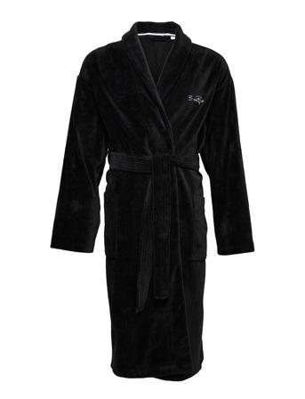 Core Bath Robe Black Björn Borg