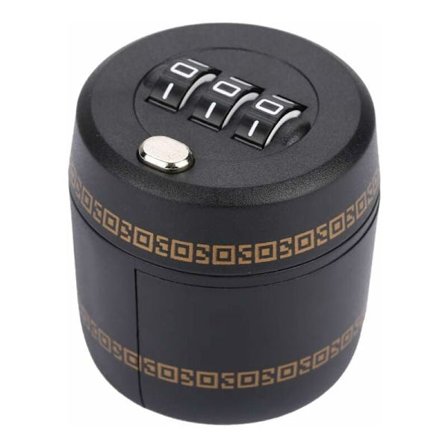 Vinflaskelås i zinklegering med kombinationslås 3 siffror Vinflaskekork Kodlås Skydd för rött vin