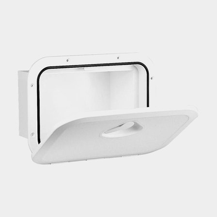 Úložná schránka / stuvfack / vestavná box loď Nuova Rade Top Line Storage Hatches, 270 x 375 x 160 mm, šedá