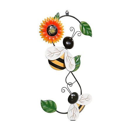 Vægkunst Bi Dekoration Udendørs Gårdhave Hængende