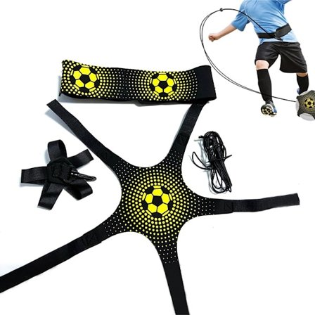 Jalkapallovalmentaja - vastuskuminauhalla - jalkapalloharjoitteluvälineet - kokoihin 3/4/5 pallot