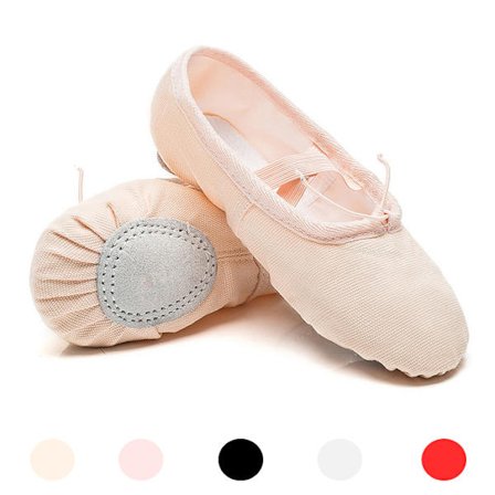 Ballett-sko for jenter Småbarns Ballett-tøfler Dansesko for barn