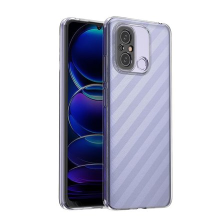 Ultraklart 0,5 mm etui til Xiaomi Redmi 11A / Poco C55 / Redmi 12C Tyndt cover Transparent
