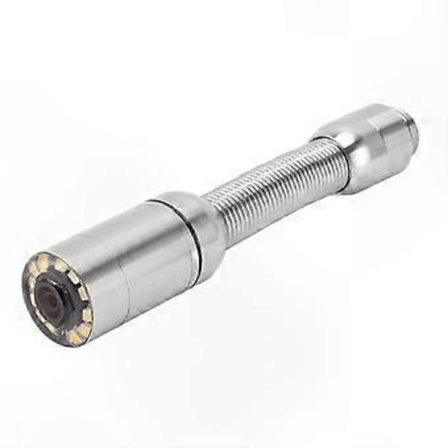 23 mm:n vedenpitävä kameran pää 12 LED-valolla putkien tarkastukseen