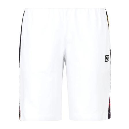Emporio Armani EA7 Shorts Hvid, Herre Chino Shorts, Størrelse: L