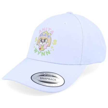 Iconic - Blå adjustable Keps - Anita Max Wynn Ballad Blue A-frame Adjustable @ Hatstore