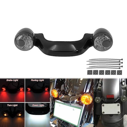 Motorcykel Bakre Blinkers Bromsljus Bar Lampa För Harley Touring Street Glide Road Glide Road King Fltrx Flhx 2010-2020 2021