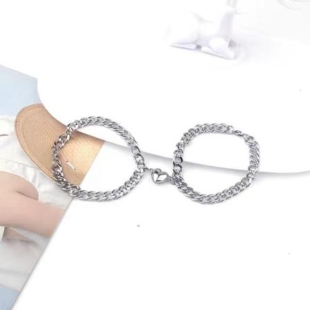 2 Par Armband Slitstark Rostskyddad För Dejting 1,2cm