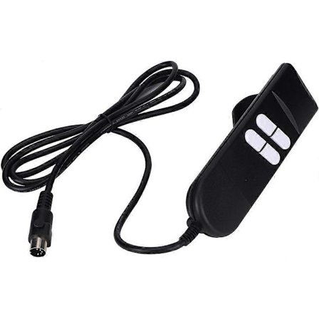 Reclinerfåtölj Handkontroll, Elektrisk Fjärrkontroll 4-knapps Lyftfåtölj Kontroll för Lyftfåtölj Elektrisk (Svart)