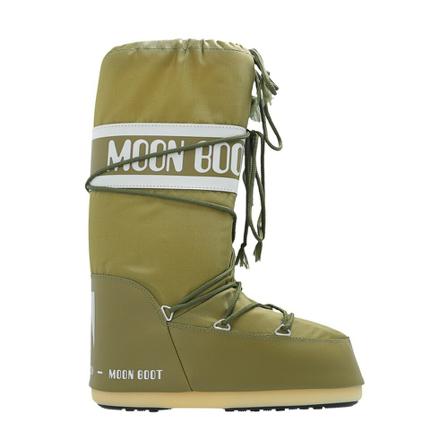 Moon Boot, Icon Nylon snow boots Groen, Heren, Maat:42 EU