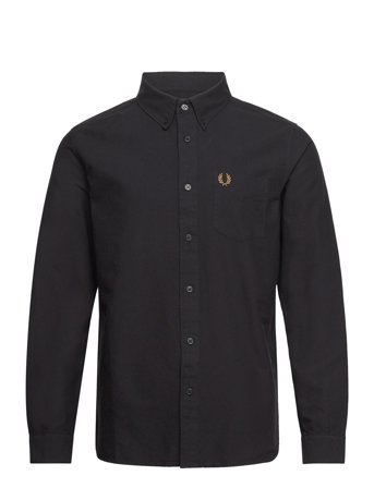 Fred Perry Oxford Shirt - Black - XXL