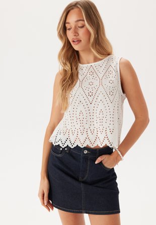 ONLY Onltulum Sl Emb Top Vaatteet