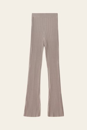 Malina - Knitted pants - M - Grey