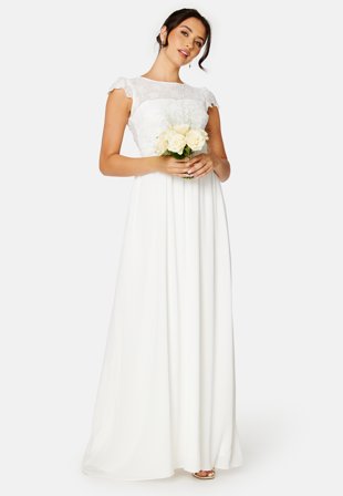 Bubbleroom Occasion Nikolette Wedding gown White Klær