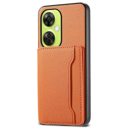 OnePlus Nord CE 3 Lite 5G / N30 5G Etui PU Læder+PC+TPU Kortholder Telefoncover[JUN]-FS-
