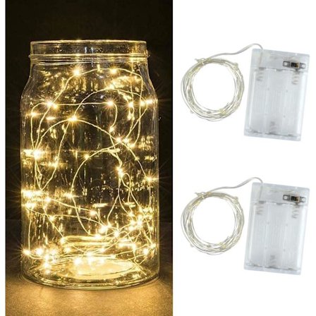 Lampans strängbatteri är 520 meter och 200 meter, med 2 delar