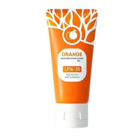 Orange Exfolierande Gel, Naturlig Orange Peeling Gel Ansiktsskrubb, Djuprengörande Återfuktande Ansiktsexfoliering