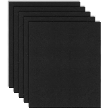 BBQ-leivontamatto, tarttumattomat leivonta-arkit ulkogrilliin/BBQ:hen - Uudelleenkäytettävä ja helppo puhdistaa - 33 x 40 cm, 5 kpl