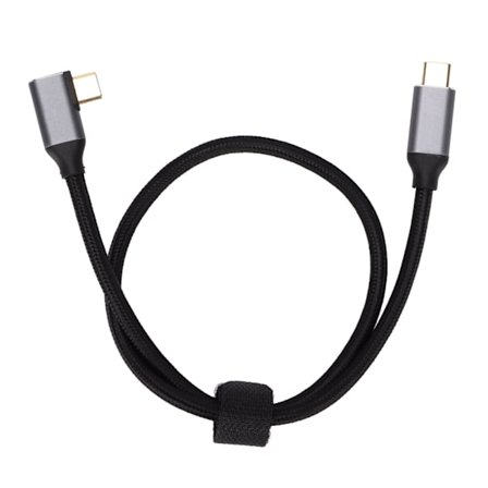 100W 4K Vinkel 5A Type C PD Kabel til Xiaomi Telefon 90 Grader 3.1 Type C Forlængerledning