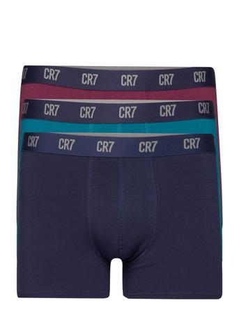 Cr7 Basic Trunk Organic 3-Pack Blue CR7