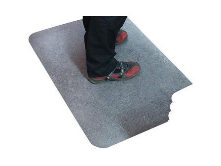 MATTING Arbetsmatta YSed 61x91cm grå - Lyreco - Kontorsmöbler och inredning - Arbetsplatsmattor och ståmattor - Arbetsplats-och ståmattor