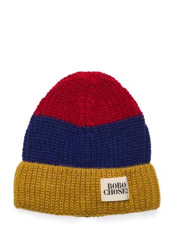 Stripes Color Beanie Accessories Headwear Hats Beanies Multi/mönstrad Bobo Choses
