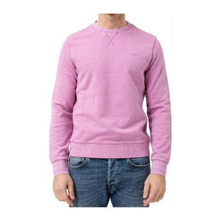 Sun68, Sweatshirts Fioletowy, Mężczyzna, Rozmiar: S