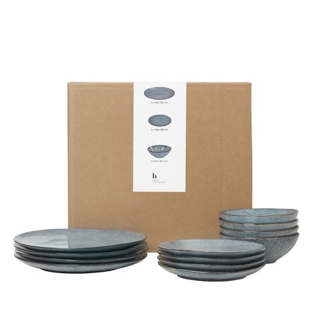 Broste Nordic Sea tallerkensæt 12 dele | KitchenOne