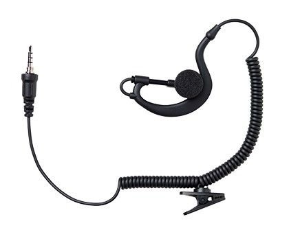 Lafayette -korvakuuloke, nappi, lyhyt kaapeli