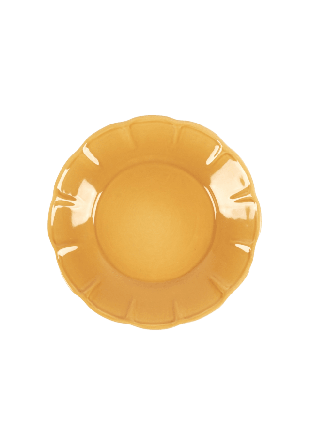 Pick A Poppy Everyday Charm Tallrik - 27 Cm Glas & porslin Gul