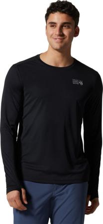 Mountain Hardwear Men ́s Wicked Tech Long Sleeve long-sleeved training tops Black S